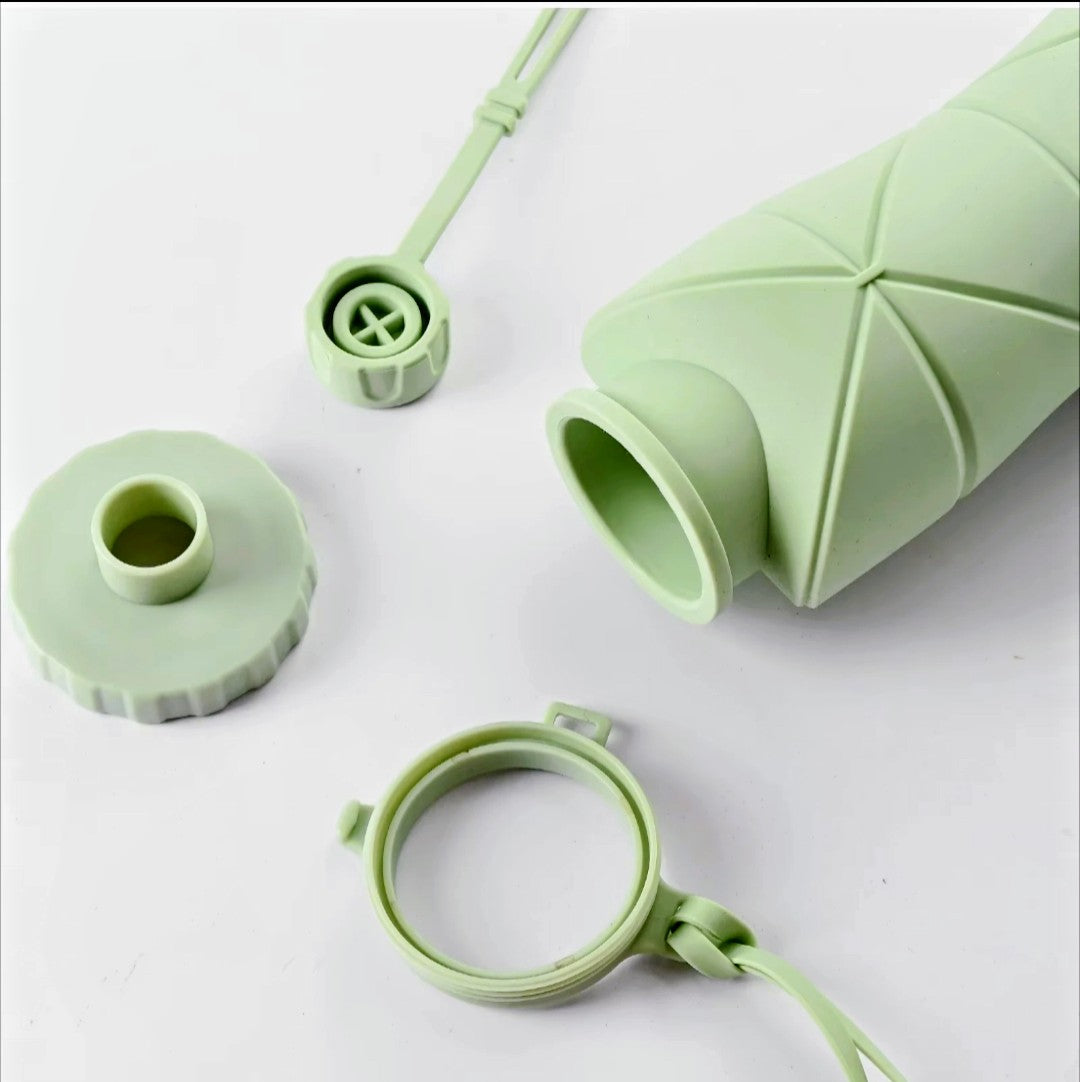 Gourde pliable en silicone